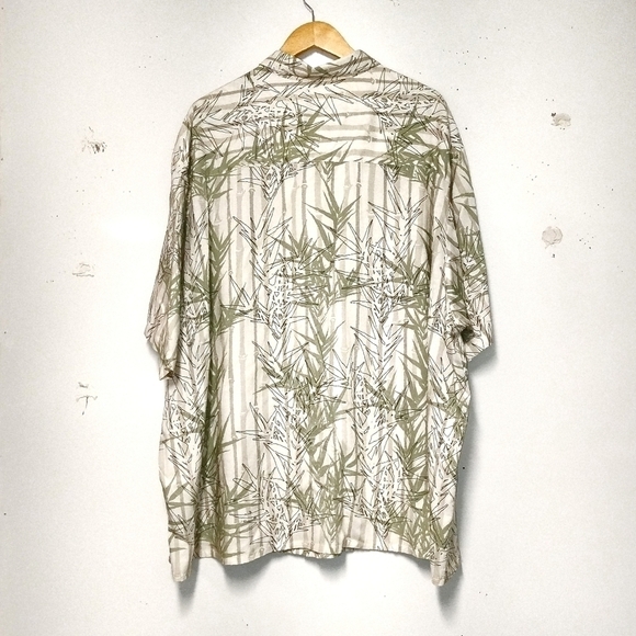 Puritan Hawaiian shirt button down short sleeves Size: 3X - Picture 2 of 6